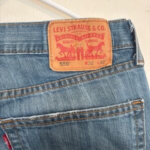 Levi's Light Blue Straight Men Jeans size 32x32